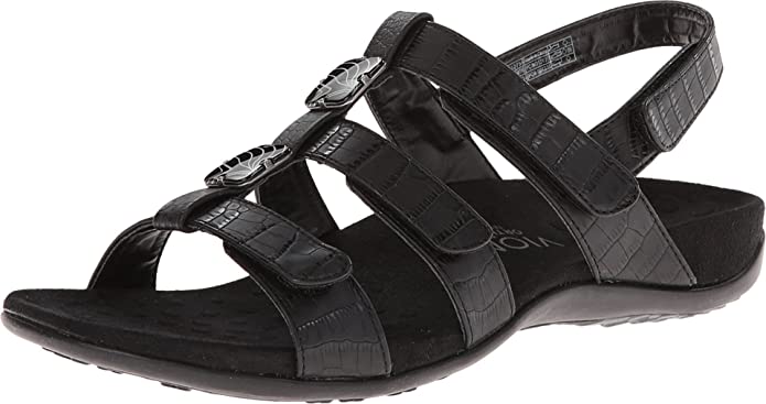 Comfortable dressy black sandals sale